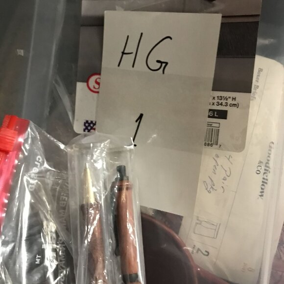 Handcrafted Wooden Mechanical Pencil Set With Brass Accents - Picture 8 of 8